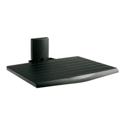 MELICONI MELAVSHELF Wall-Mount Set-Top Box Shelf, Max 12Kg, Plastic, Black