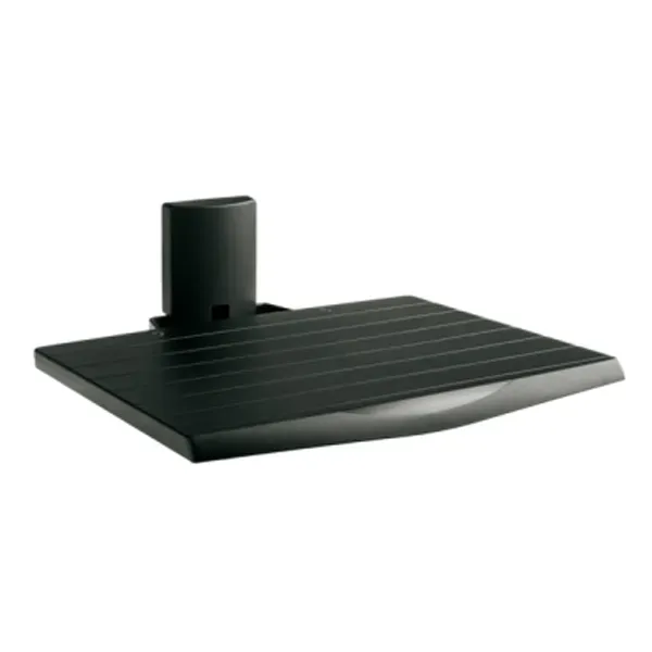 MELICONI MELAVSHELF Wall-Mount Set-Top Box Shelf, Max 12Kg, Plastic, Black