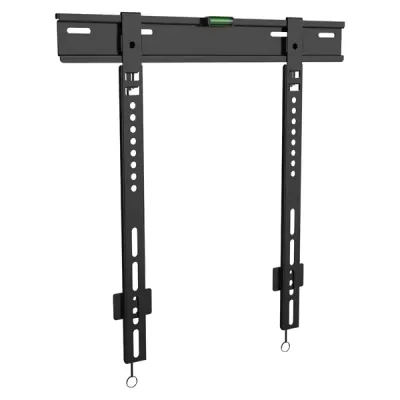 UNITRONIC UWM-3255 Wall-Mount 32” to 55” TV Bracket, Fixed, Max 45Kg, Low-Profile, Dist. from wall 10mm, Black