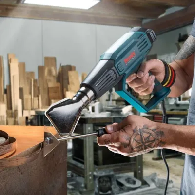 2000W, electric heat gun, 7 temperature setting, 3 airflow speed, up 600℃, RONIX 1103
