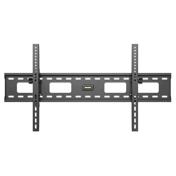 MANHATTAN 423830 Wall-Mount 37″ to 90″ TV Bracket, Tilting, Max 75Kg, Heavy-Duty, Dist. from wall 63mm, Black
