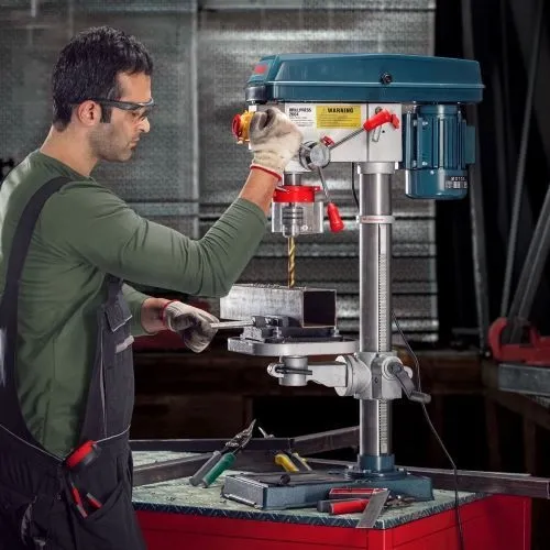 Ronix 2604 550W Electric Drill Press 16-Speed 16mm Chuck – 42kg Bench Drill