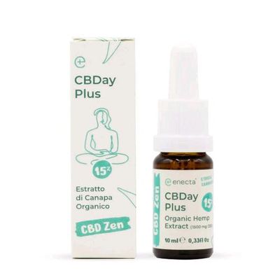 CBD Oil Enecta CBDay Plus 10ml 1500mg (15%) Full Spectrum