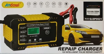 12V 6A Intelligent Rapid Battery Charger, ANDOWL Q-DP9921