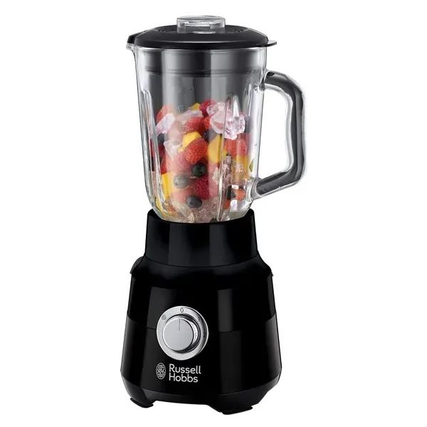 650W 1.5 L Glass Jug Blender, Russell Hobbs Desire 24722/2 (Black)