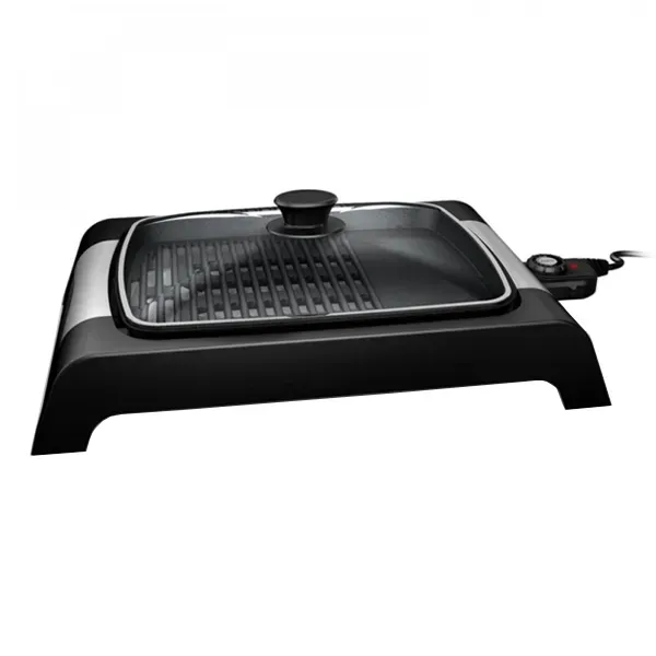 2000W Electric Grill with Glass Lid, Finlux FHG-2001GLB (Black) 2000W Electric Grill with Glass Lid, Finlux FHG-2001GLB (Black)