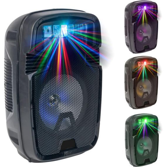 30W Rechargeable Bluetooth PA Speaker with Wireless Microphone &amp; Remote Control