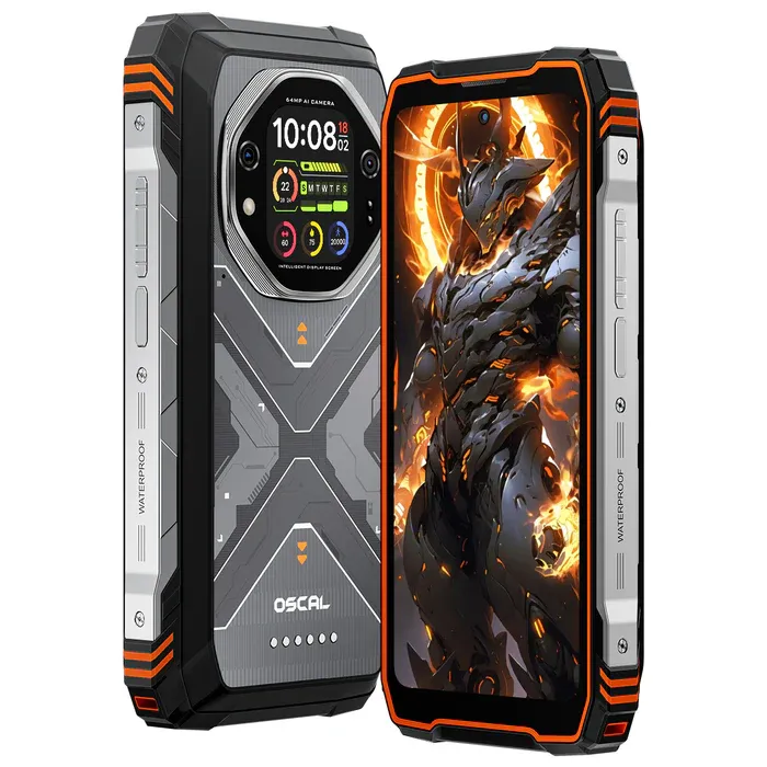 Oscal TANK 1 Rugged 5G Smartphone - 20000mAh Battery, Night Vision, 6.78" 120Hz Display