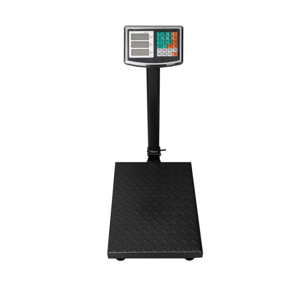 300KG Digital Platform Electronic Floor Scale – Heavy Duty Stainless Steel Weighing Scale with LCD Display