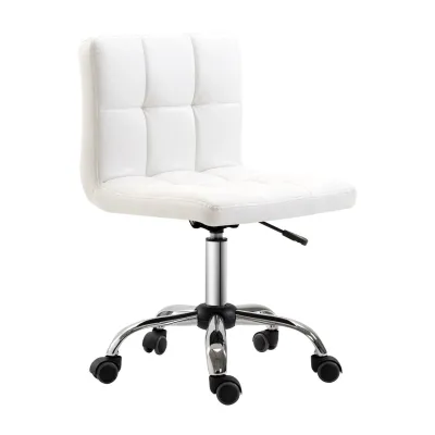 Ergonomic Office Chair, Swivel Chair, Height-Adjustable Synthetic Leather 46 × 51 × 80-92cm