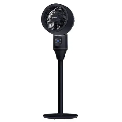 17cm Smart Stand Fan with LED Display, Temperature Reading, Remote Control &amp; Timer, 50W – Zephir ZTB25N