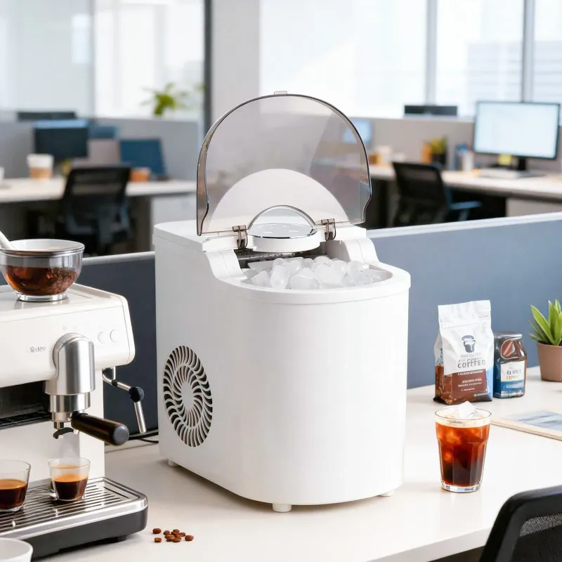 Vevor Countertop Ice Maker 11.8kg/24h – Self-Cleaning, 2 Ice Sizes
