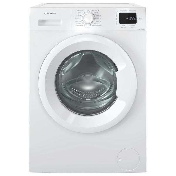 10kg 1200rpm Front-Load Washing Machine with Stain Care &amp; AcquaFlex – Indesit IM1072MYTIMEIT