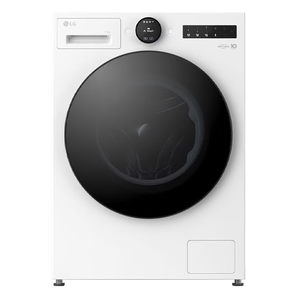 11kg 1400rpm Front-Load Washing Machine with AI DD &amp; Steam – LG F4X7011TWB