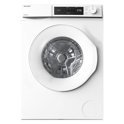 SHARP SH-ESNFA8121WDEE 8kg 1200rpm Free-Standing Washing Machine