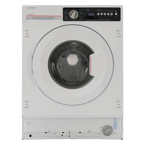 8kg 1400rpm Built-in Washing Machine with Allergy Smart, Steam &amp; Superjet 15 – Sharp ES-NIB814BWNA-EE