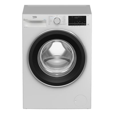9kg 1400rpm Front-Load Washing Machine with StainExpert &amp; AquaWave – Beko B3W5942IW