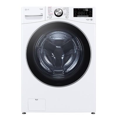 20kg Front-Load Washing Machine with AI DD, TurboWash 360 &amp; Steam, 1000rpm – LG F0P3020TSWC