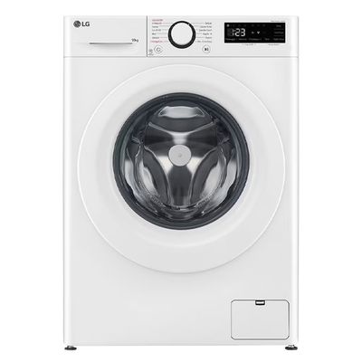 10kg 1400rpm Front-Load Washing Machine with AI DD, Steam &amp; Energy Class A – LG F4R3010NSWW