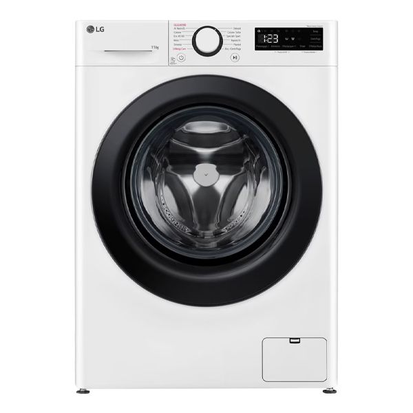 11kg 1400rpm Front-Load Washing Machine with AI DD, Steam &amp; Energy Class A-10% – LG F4R3011NSWB