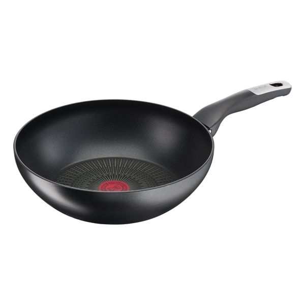 TEFAL G2551902 Unlimited 28cm Wok Frypan Aluminum Cookware
