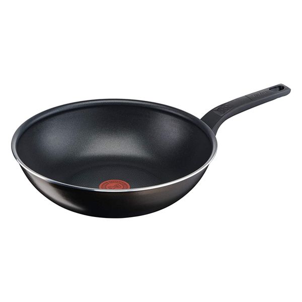 TEFAL B5541902 Extra Cook &amp; Clean 28cm Wok Pan Cookware Aluminum