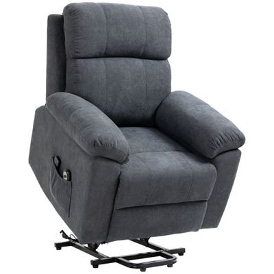 Lifting Armchair Reclining up to 135° with 8 Massage Points, Remote Control and Footrest 89x99x103 …
