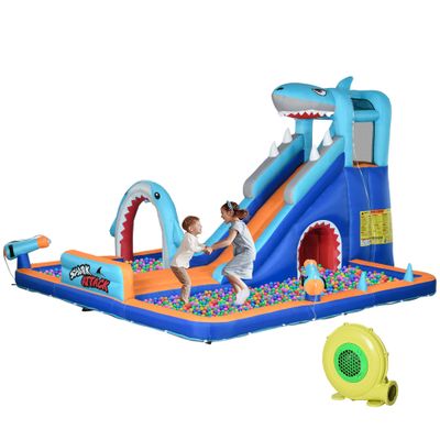 Exciting Bouncy Castle with Inflator, Slide, Pool, and Climbing Wall - Perfect for Children 3-8 Yea…
