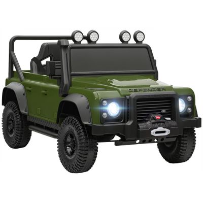 Electric Ride-On Car for Kids Ages 3-5, Land Rover Official 12V with Remote Control, Suspension, LE…