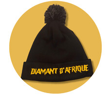 Bonnet pompom DIAMANT D'AFRIQUE