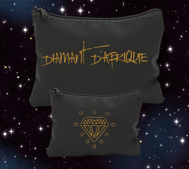 Porte monnaie DIAMANT D'AFRIQUE (1 ZIP)