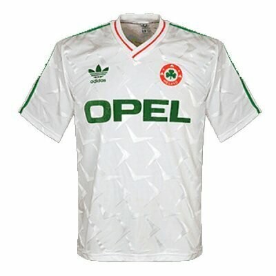 1990 Ireland Away Soccer Jersey (Replica)