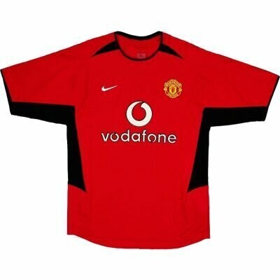 Manchester United Home Shirt 2002-04