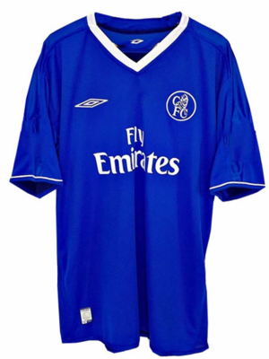 Chelsea Home Retro Jersey Shirt 2003-2005