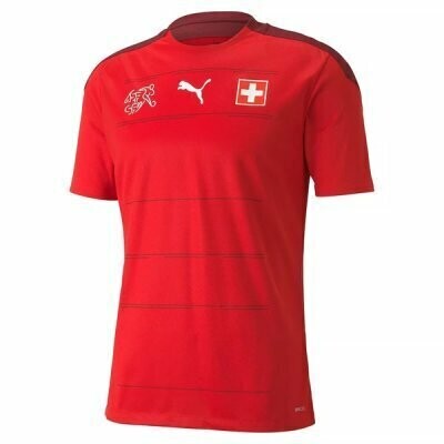 2021 Switzerland Home Red Soccer Jersey