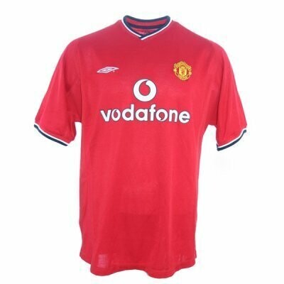 Manchester United Home Retro Jersey 2000-2002