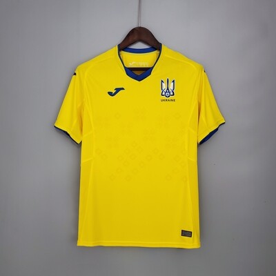 2021 Ukraine Home Soccer Jersey (With Customization) 2021 Ukraine Home Soccer Jersey (With Customization)