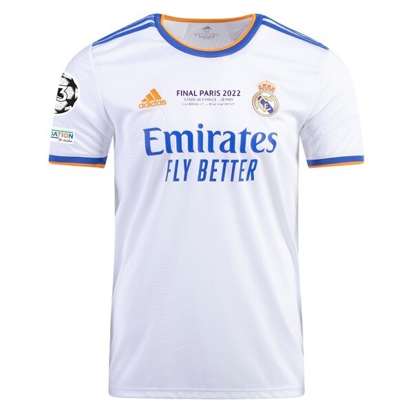 Real Madrid Champions League Final Jersey 2022 | Home - Soccer World Shop