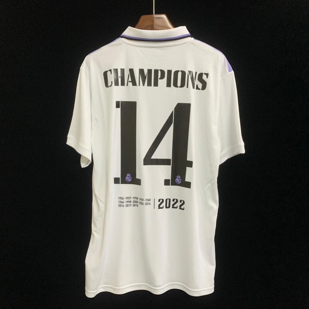 Real Madrid UCL 14 Time champion Shirt