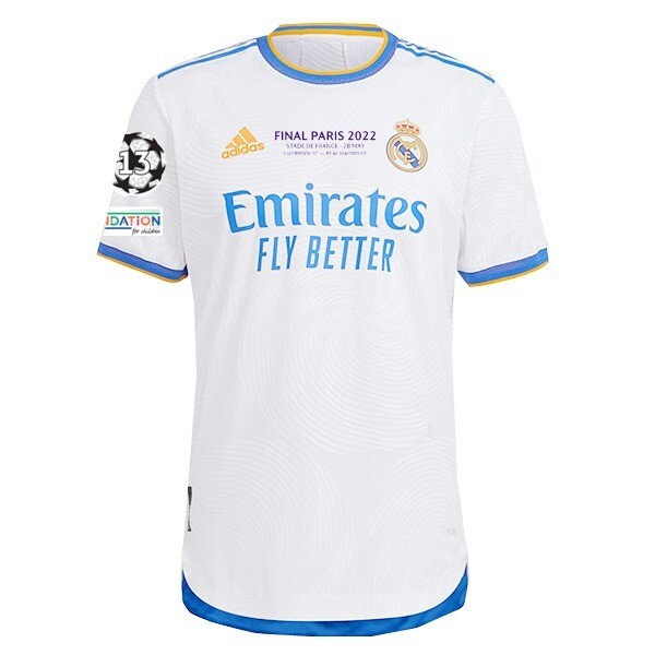 Real Madrid Champions League Final Jersey 2022 (Player Version)