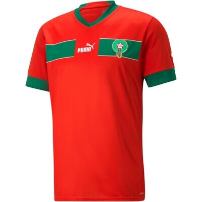 Morocco Home Red Jersey 22-23