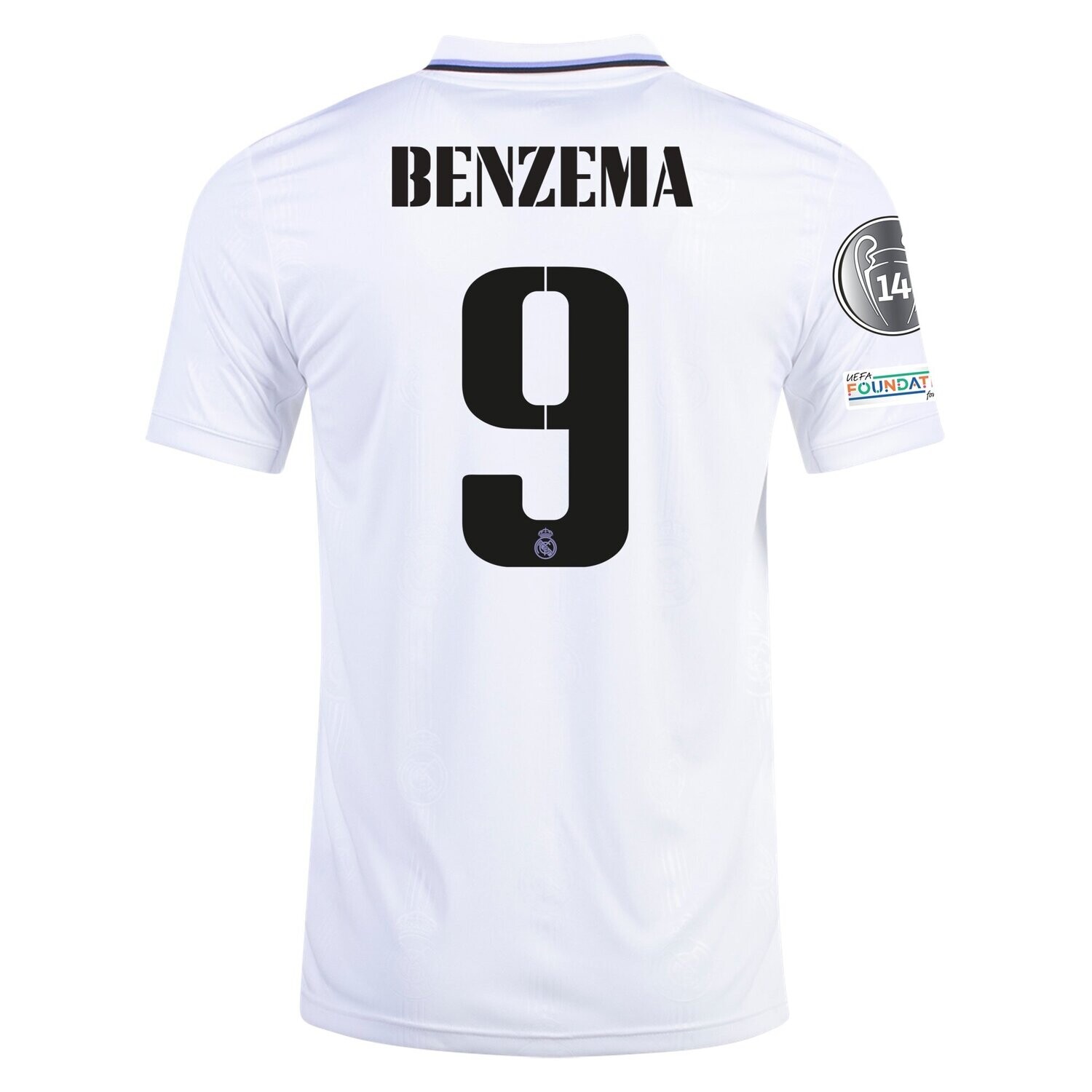 Real Madrid 22-23 Home UCL Jersey Benzema 9