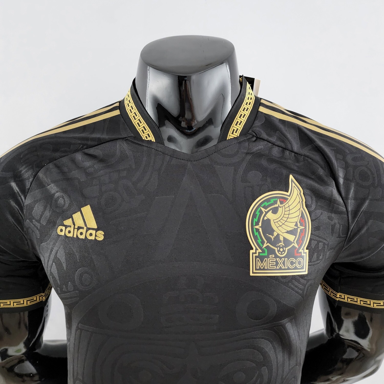 Mexico Special Edition Black Jersey 2022 (Player Version) Euro Sizes