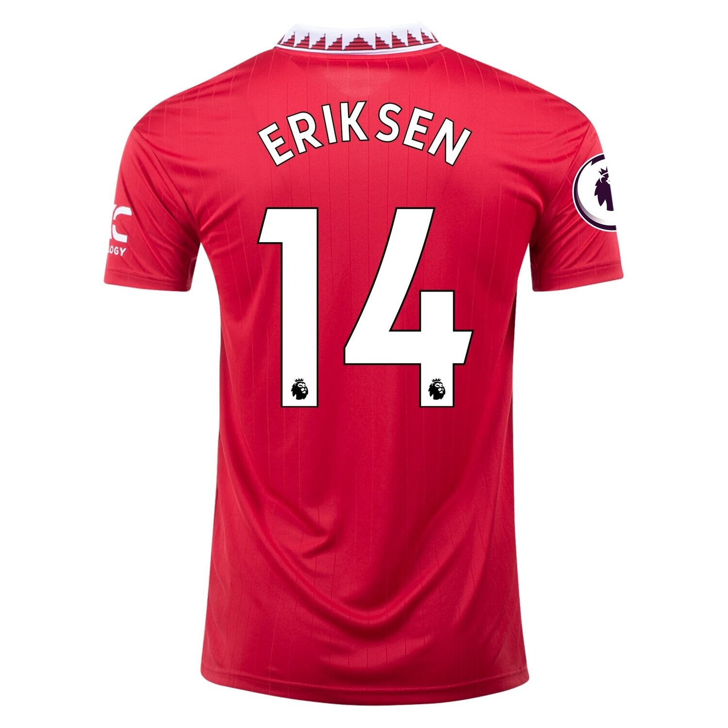 Eriksen 14 Manchester United Home Soccer Jersey 22-23