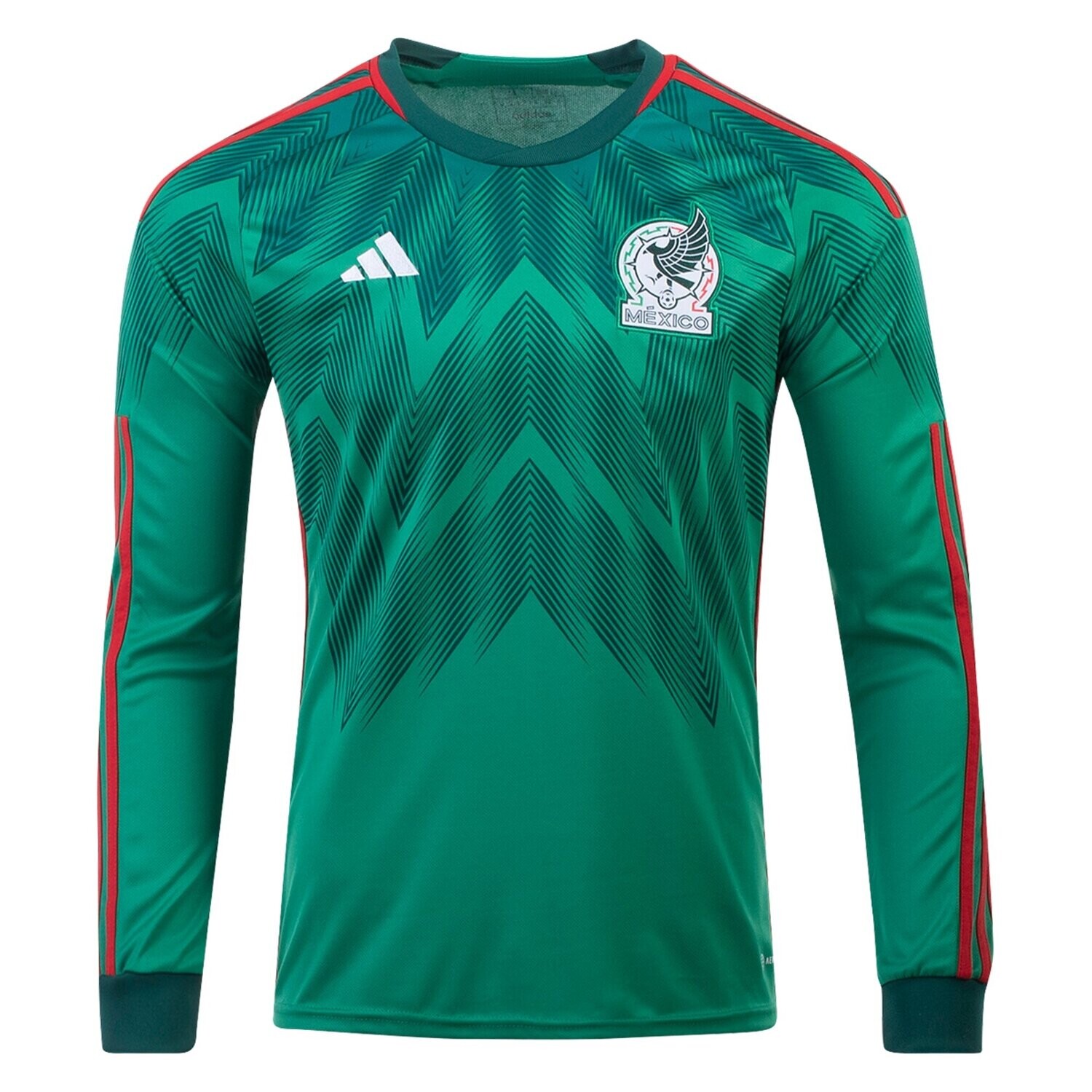 Mexico Home World Cup Jersey 2022 Long Sleeve