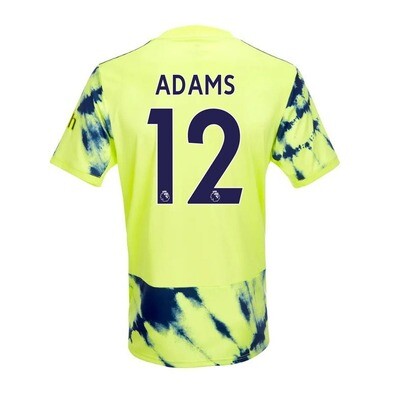 Leeds United 22-23 Away Soccer Jersey ADAMS 12