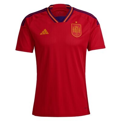 Spain World Cup Home Soccer Jersey 2022