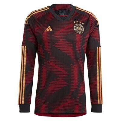 Germany World Cup Away Long Sleeve Soccer Jersey 2022