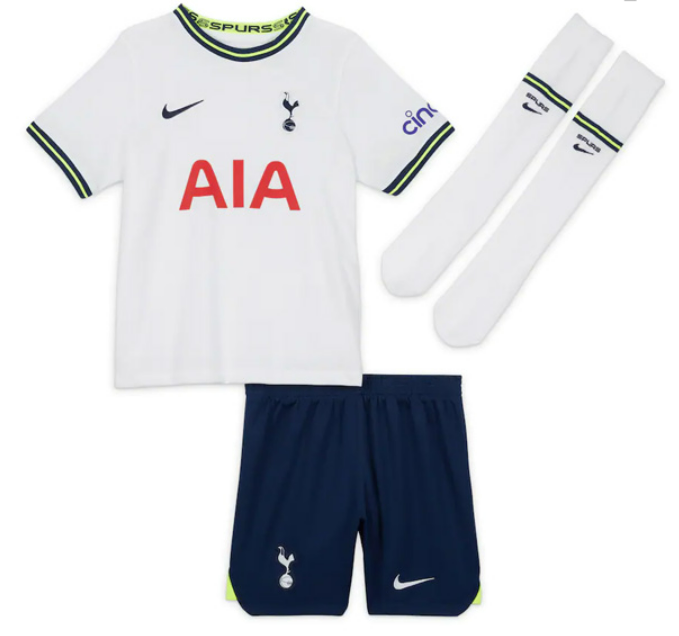 Tottenham Home 22-23 Kids kit (FULL)
