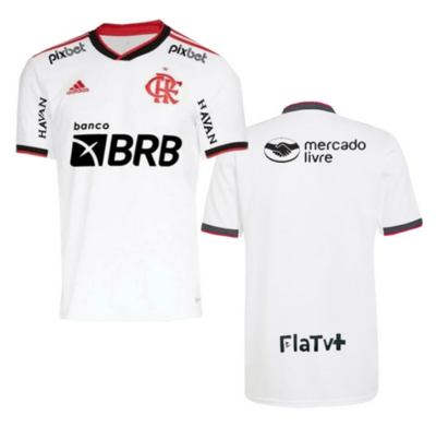 Flamengo 22-23 Away Jersey All Sponsor